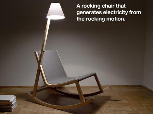 Murakami Chair : le rocking-chair écolo