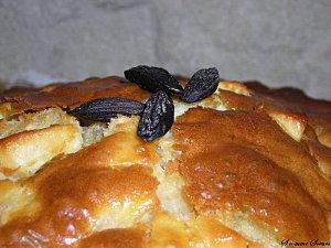 Gâteau aux pommes et fève tonka