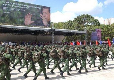 Venezuela Armee Defile
