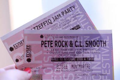 Backstage : Pete Rock & Cl Smooth @ L'Elysée Montmartre