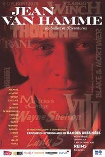 Exposition BD : rétrospective Jean Van Hamme à Reims
