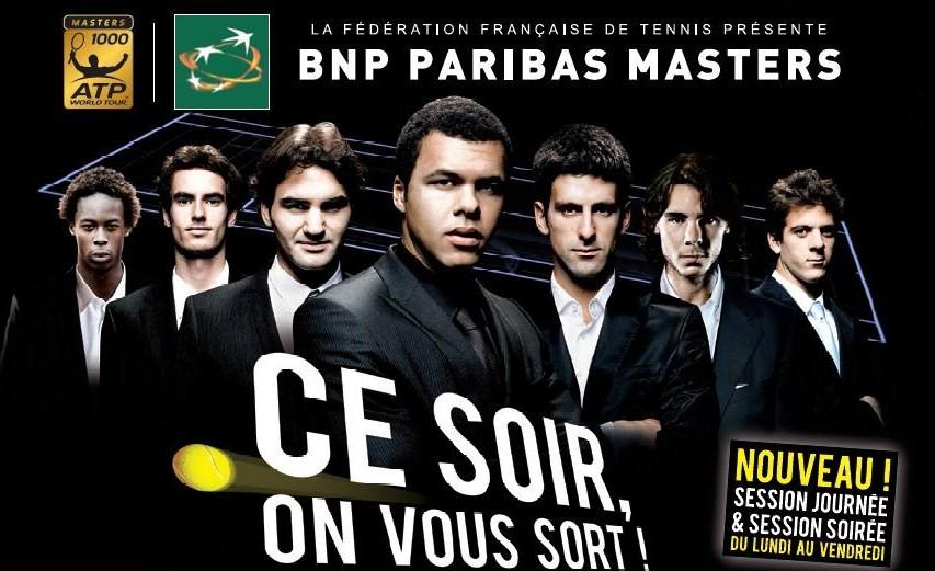 Masters de tennis de Paris Bercy 2009 ... le programme du jeudi 12 novembre  2009 | À Voir