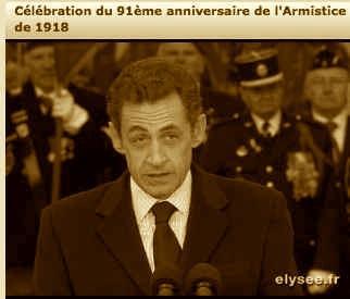 11 novembre: la fausse Europe de Nicolas Sarkozy