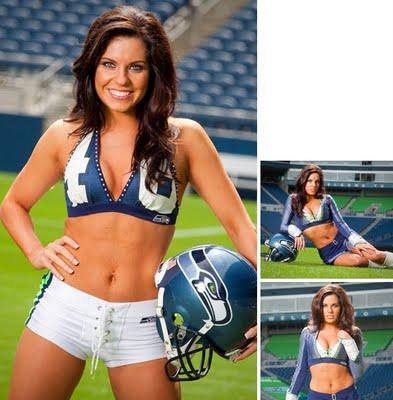 Les cheerleaders des Seahawks de Seattle