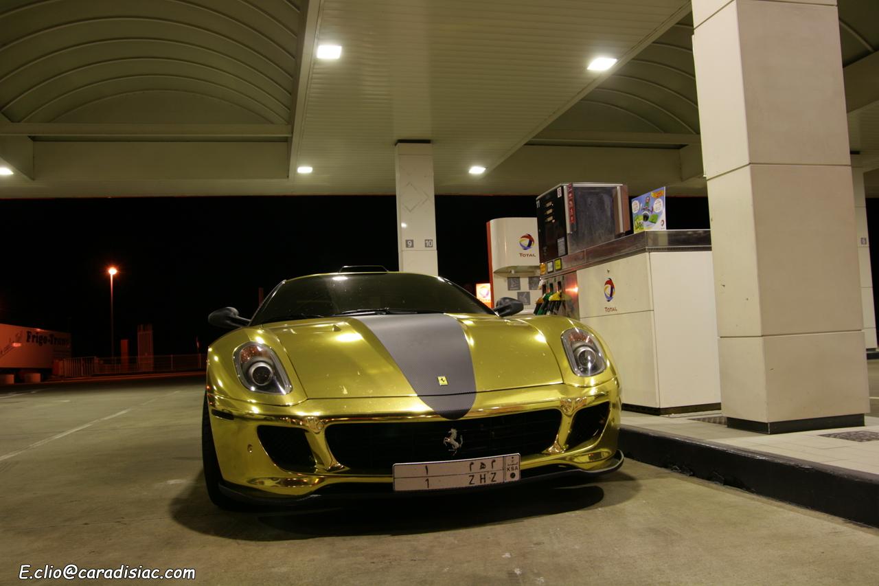 gold ferrari 599 gtb fiorano par hamann 08 Ferrari 599 GTB Fiorano Gold par Hamann (11 photos)