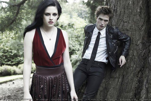 [couv] Kristen Stewart & Robert Pattinson pour Harper's Bazaar