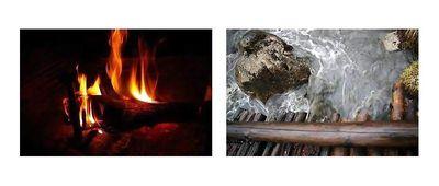 1. Ailleurs, au chaud de la maison. 2. Surgie du fond des eaux l'hydre ondule vert de grimaces obséquieuses.