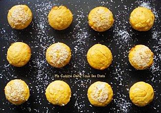 Muffins patate douce - coco