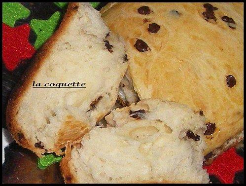 des coquilles et du chocolat chaud.