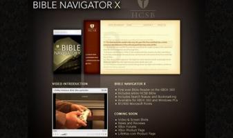 Bible navigator X, la bible sur Xbox