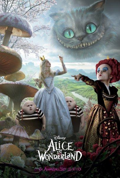 Alice au Pays des Merveilles : deux affiches via Facebook