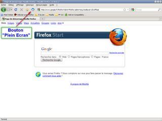 Firefox 3.6 beta 2 - Bouton plein écran