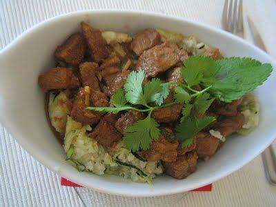 Délice de boeuf à la Thaïe!!!