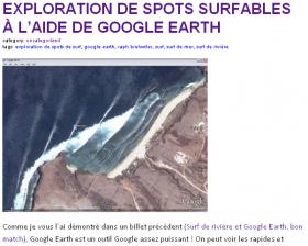 Quebec Surf - Google Earth
