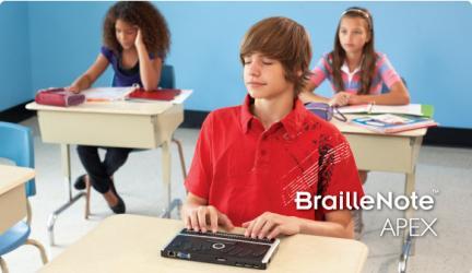 BrailleNote Apex : la prise de note pour élèves aveugles