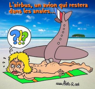 L'A380, un gros suppositoire...