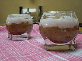 CAVIAR D'AUBERGINE AU CHEVRE FRAIS ET TOMATES CONFITES