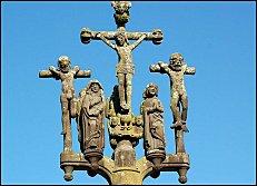 Les trois croix du calvaire