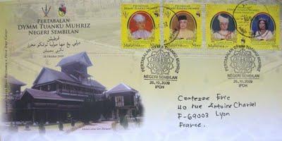 Intronisation du sultan de Negeri Sembilan