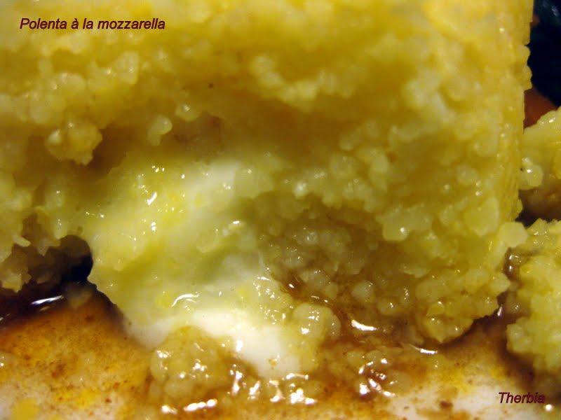 Boeuf au satay et sa polenta