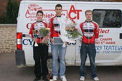 Cyclo cross : Carton plein de l'UV Aube à Beurey !