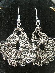 BO noir et argenté, crochet