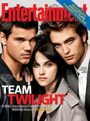 Twilight en couverture de EW