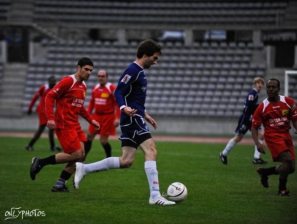 Match De Lutte Contre Les Discriminations Au Stade Charlety.