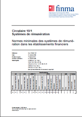 FINMA circ 10-1