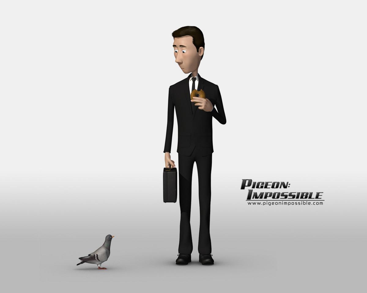 Pigeon impossible: une animation en image de synthèse digne de Pixar