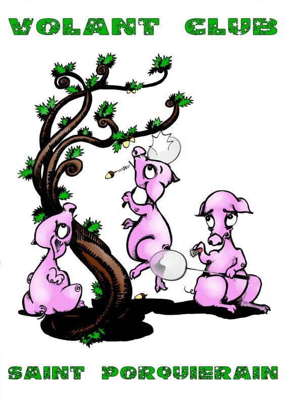 Tee-shirt : Volant Club Saint Porquierain