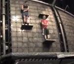 vidéo olivier lemieux trampoline cirque soleil