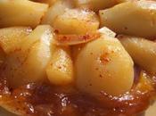 Tatin poires sirop gingembre piment d'Espelette