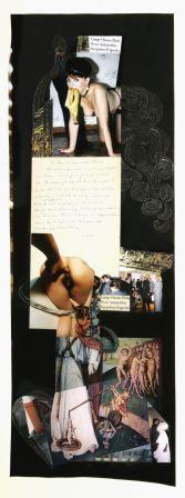 JJLB - Collage et manuscrit original de Georges Bataille