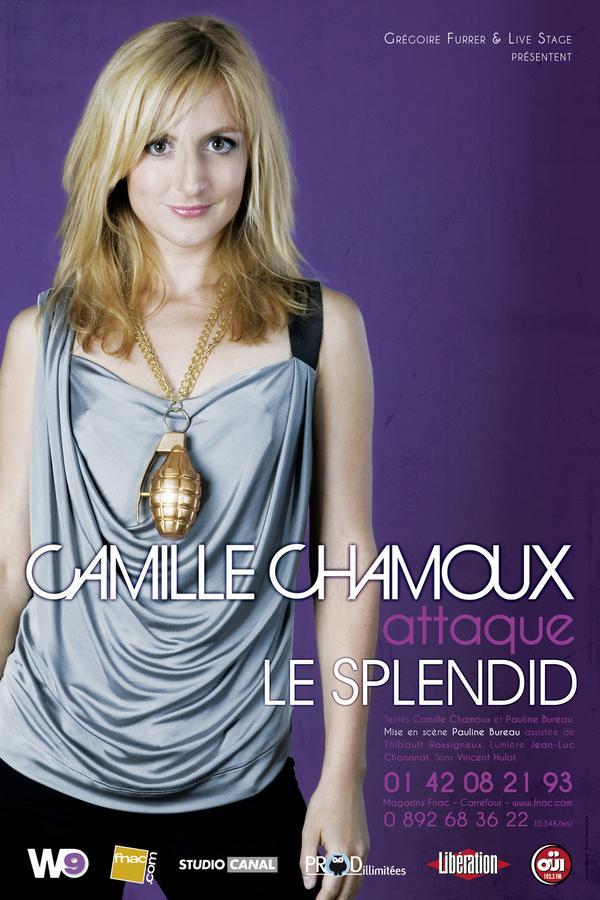 Affiche Camille Chamoux attaque Le Splendid