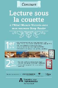 Le concours La lecture en cadeau de la Fondation pour l’alphabétisation