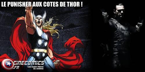 Punisher aux côtés de thor