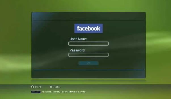 C’est officiel - facebook arrive sur playstation 3