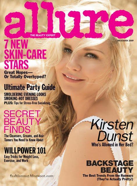 [couv] Kirsten Dunst pour Allure magazine