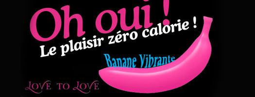 sextoy en forme de banane