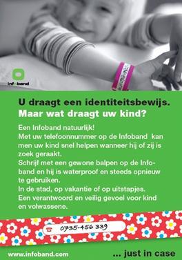 Infoband : le bracelet de secours pour enfants