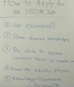 How to apply for an SEO/M job ?