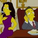 Nicolas Sarkozy et Carla Bruni dans les Simpson