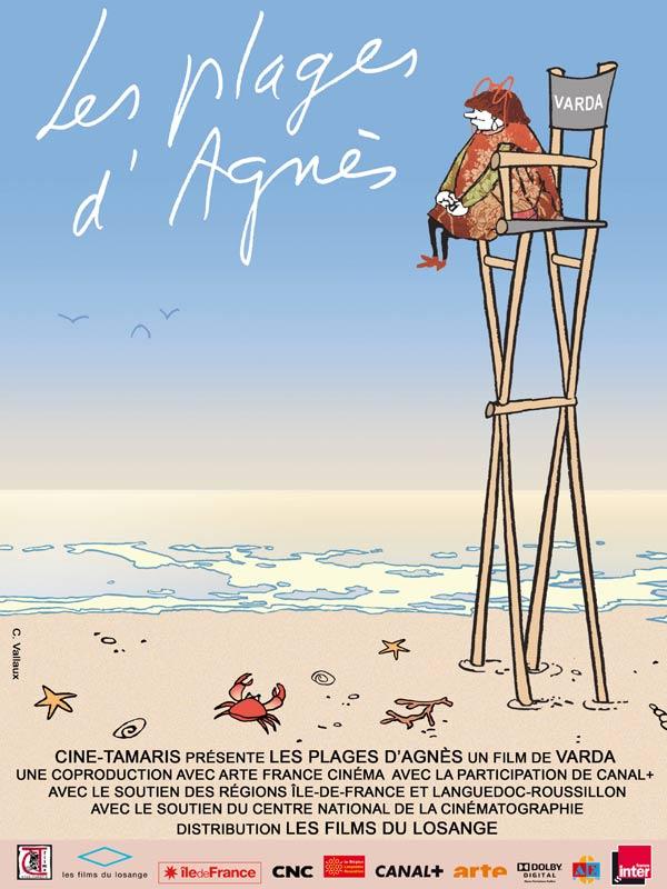 Affiche du documentaire Les plages d'Agnès
