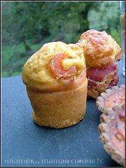 Duo de mini muffins pour apéritif dinatoire