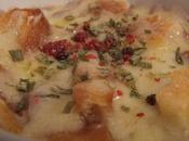 Soupe oignons rouge, pour bien commencer l'hiver gratinée comté, gourmandise