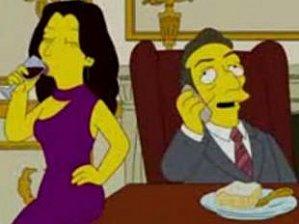 Les Simpsons s'invitent chez Nicolas Sarkozy et Carla Bruni
