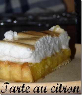 tarte au citron