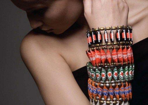 Capsules en aluminum recyclées