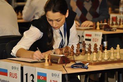 La championne du monde russe Alexandra Kosteniuk © Site Officiel